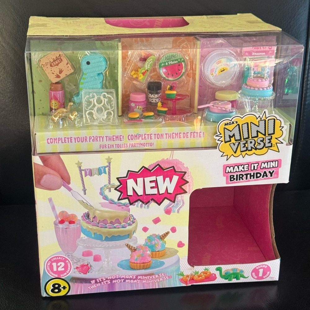 Miniverse Birthday series display box EMPTY no balls capsules included